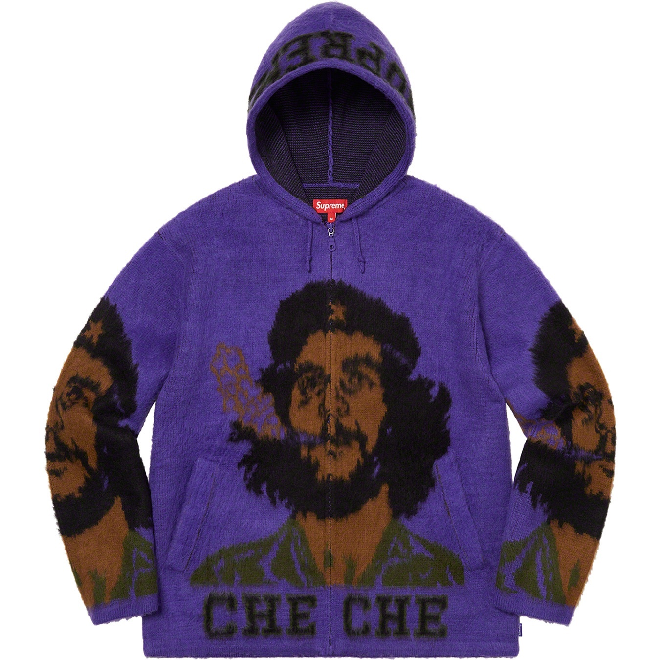 Che Hooded Zip Up Sweater view 10